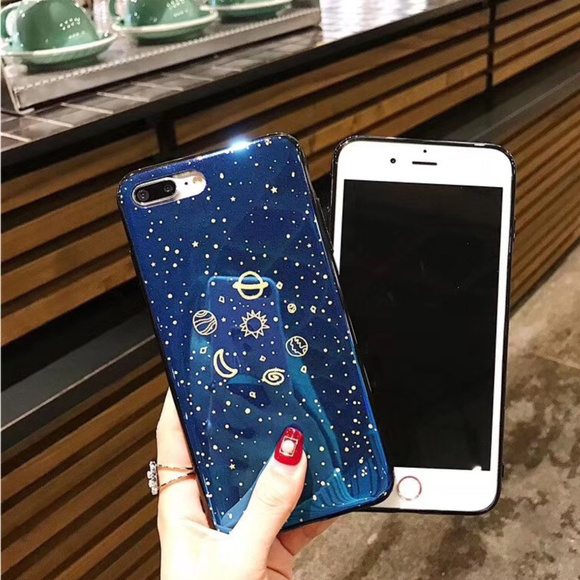 iPhone Max/XR/XS/X/7/8/7+/8+ Shiny Universe Case - Picture 3 of 3